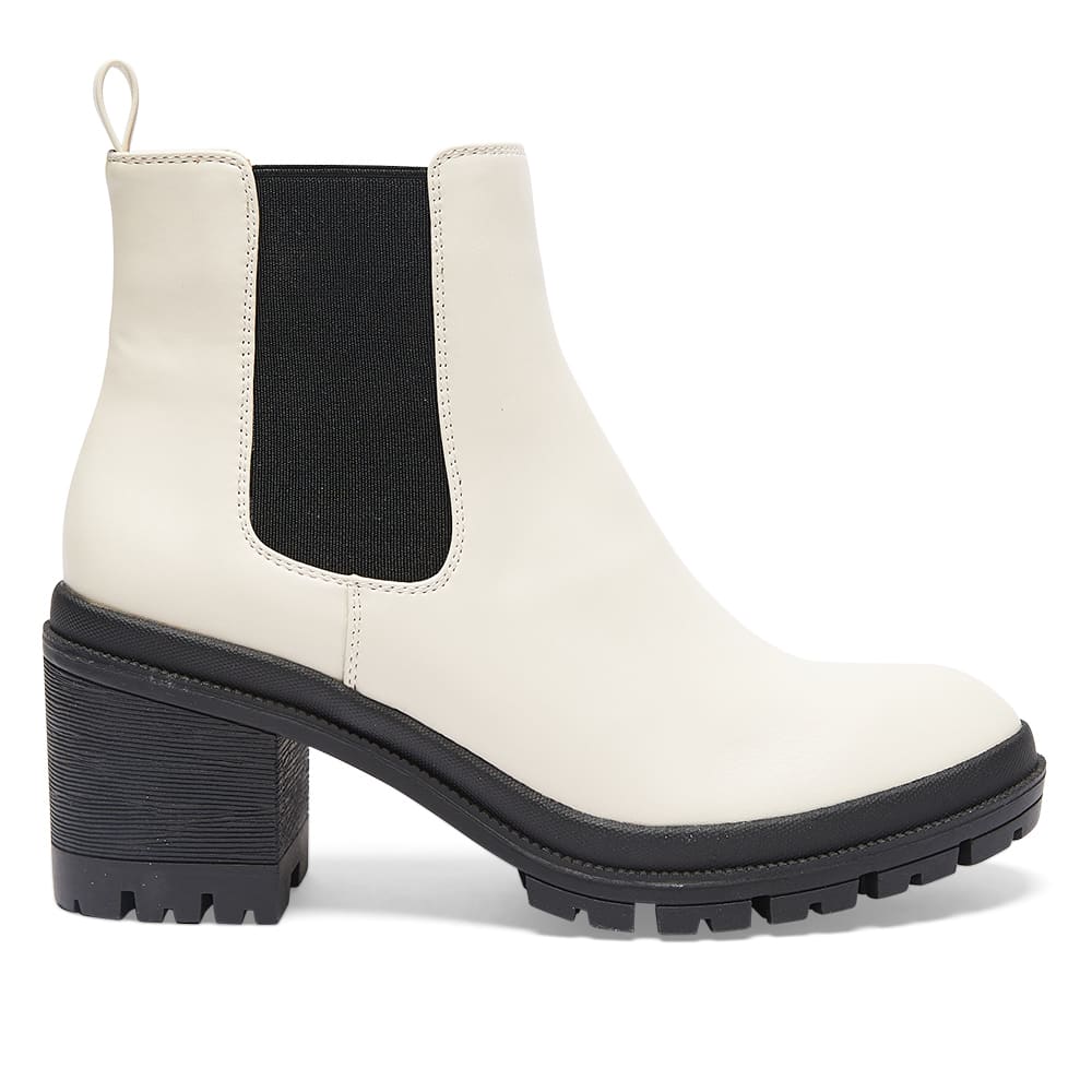 Keira Boot in Bone Smooth