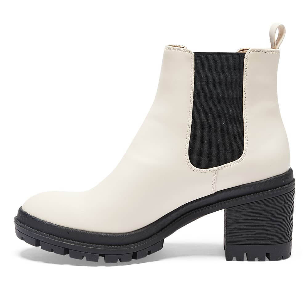 Keira Boot in Bone Smooth