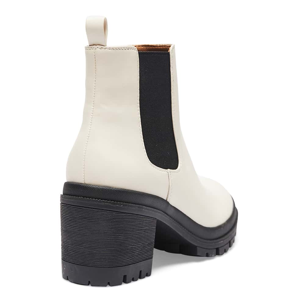 Keira Boot in Bone Smooth
