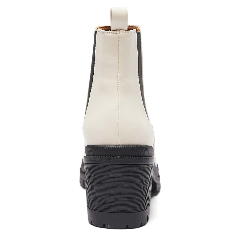 Keira Boot in Bone Smooth