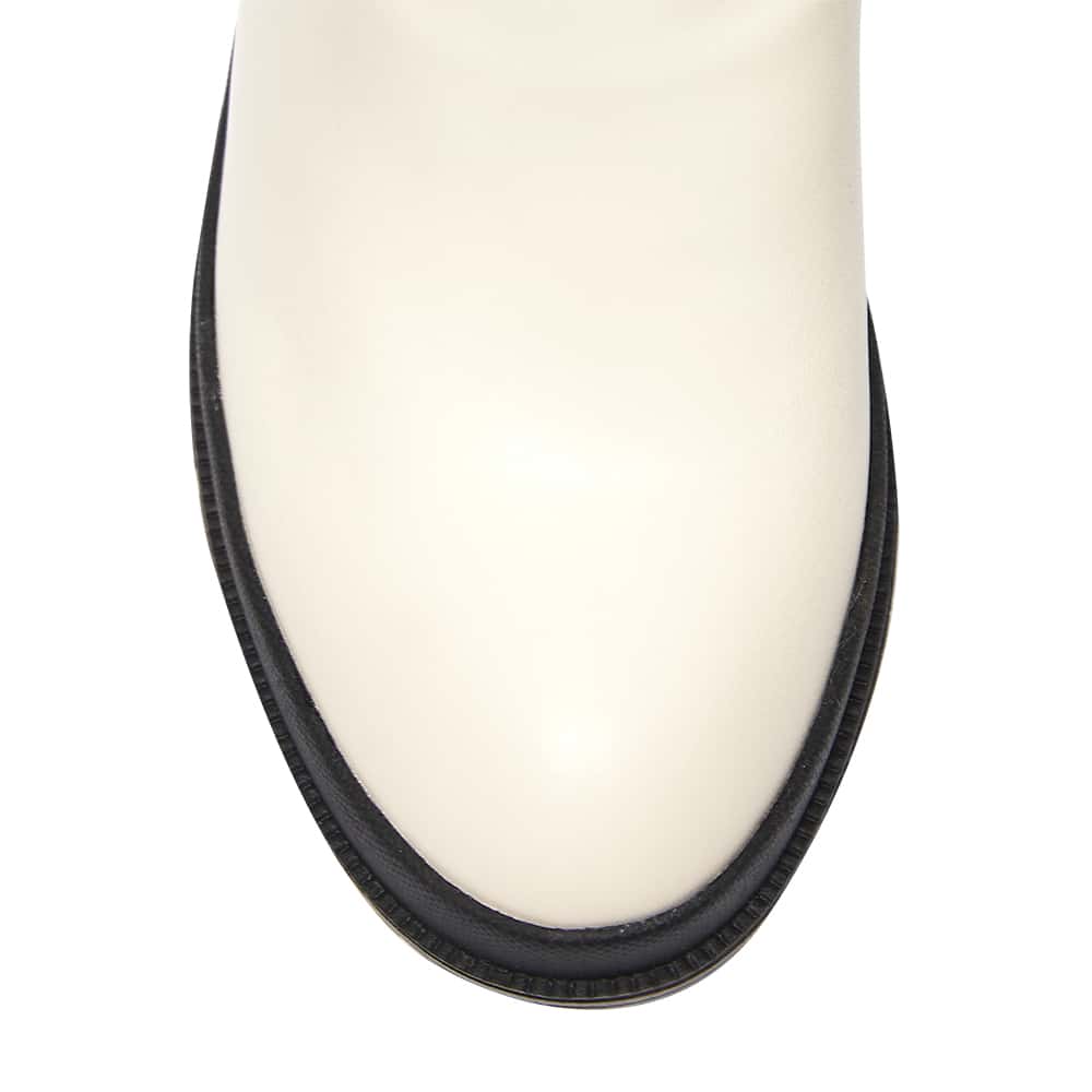 Keira Boot in Bone Smooth