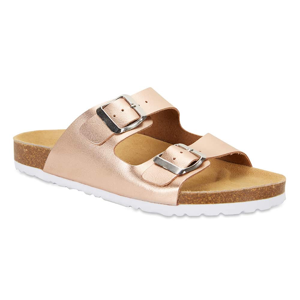 Libby Slide in Rose Gold Smooth
