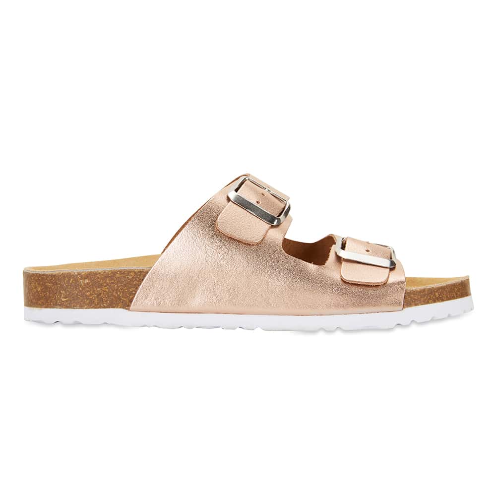 Libby Slide in Rose Gold Smooth