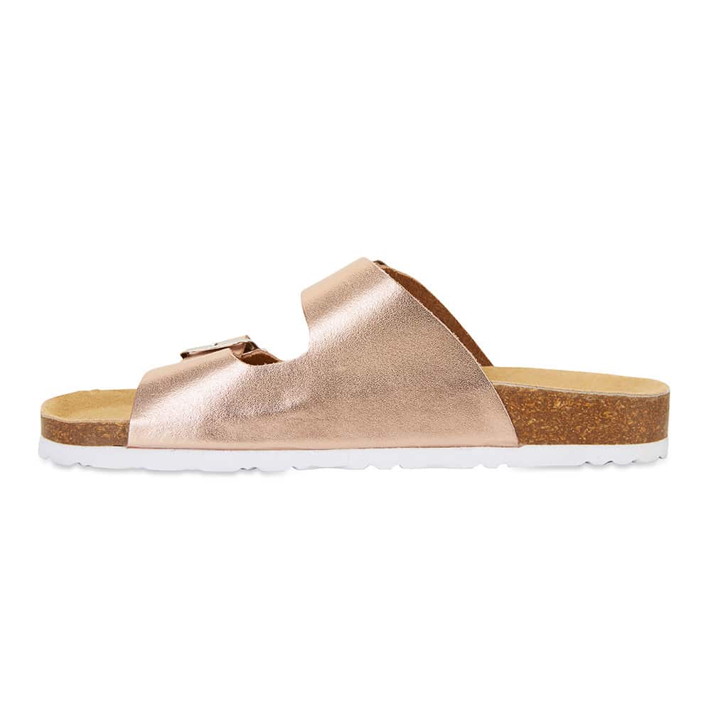 Libby Slide in Rose Gold Smooth