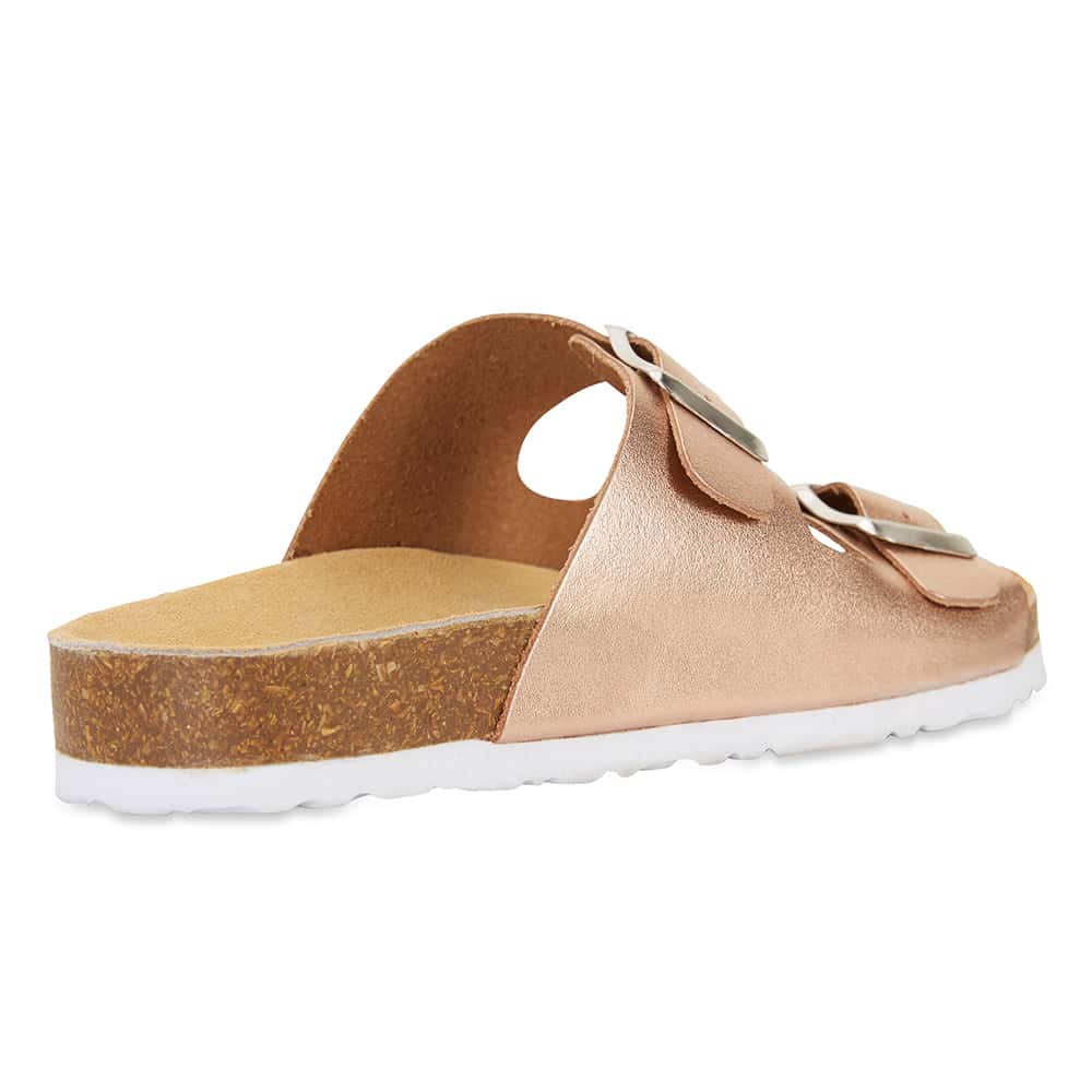 Libby Slide in Rose Gold Smooth
