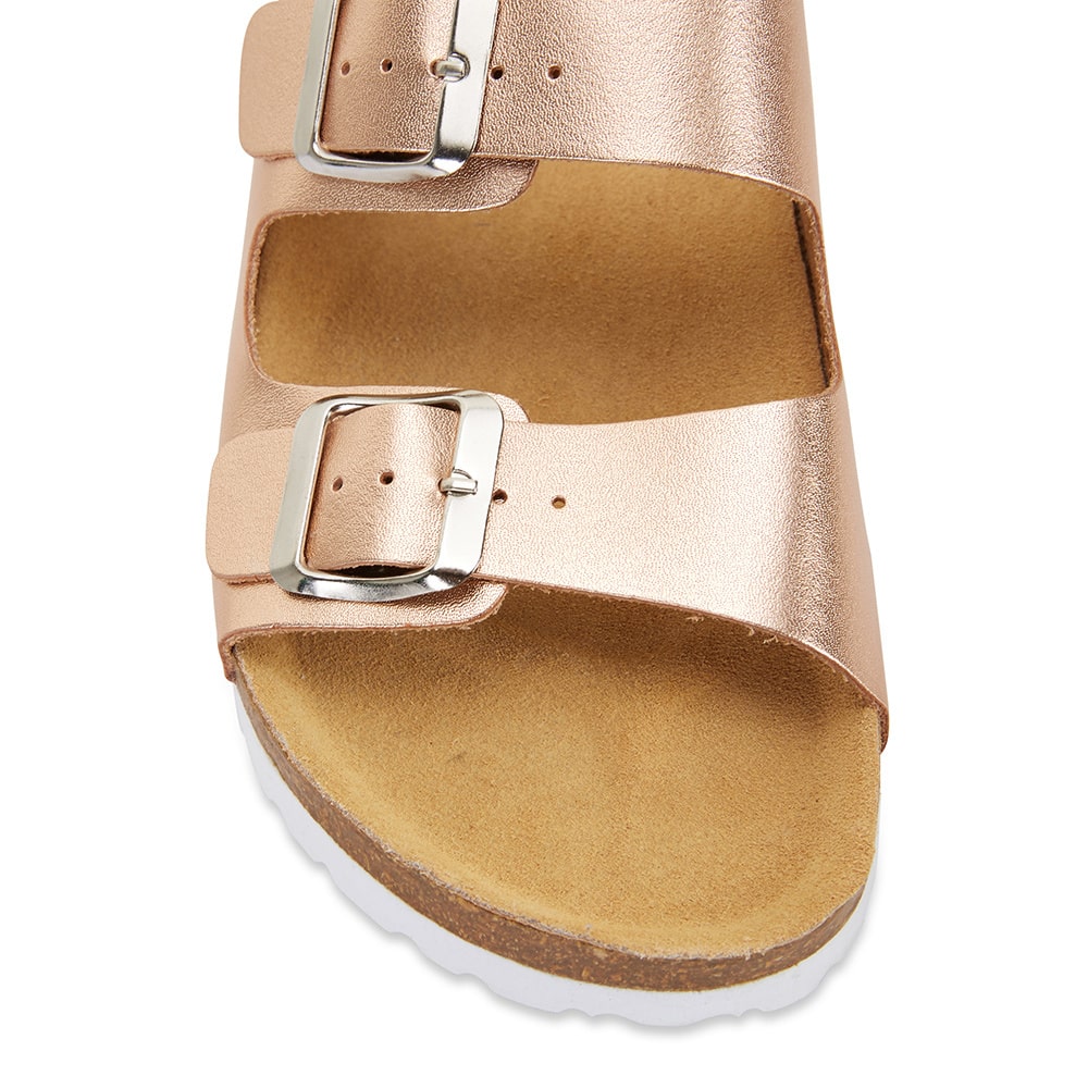 Libby Slide in Rose Gold Smooth