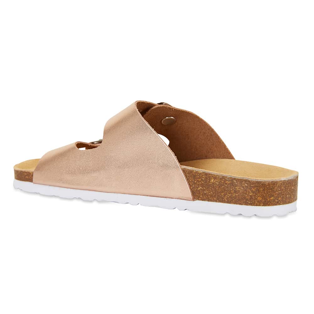 Libby Slide in Rose Gold Smooth