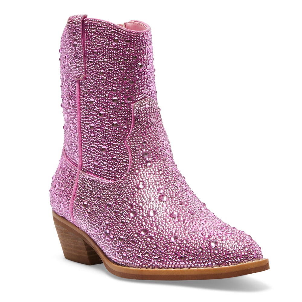 Lonestar Boot in Pink Rhinestone