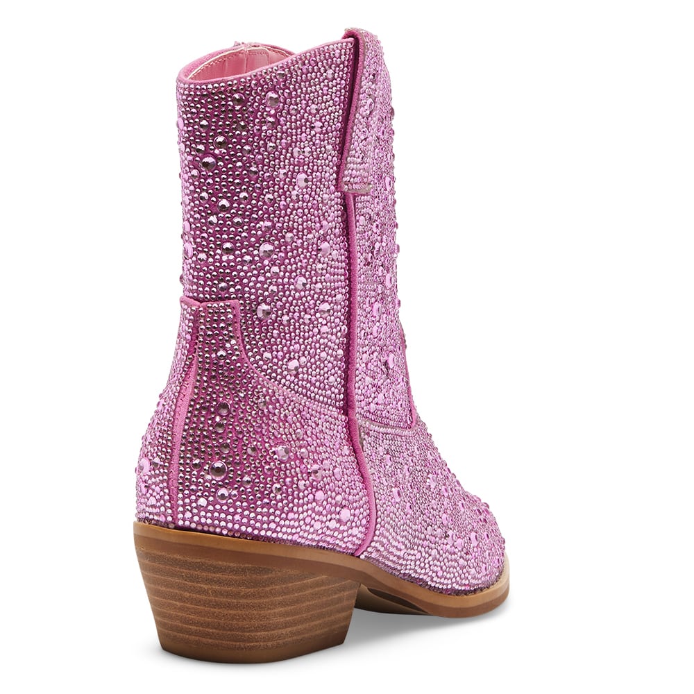 Lonestar Boot in Pink Rhinestone