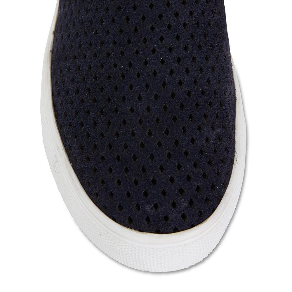 Loyal Boot in Navy Smooth