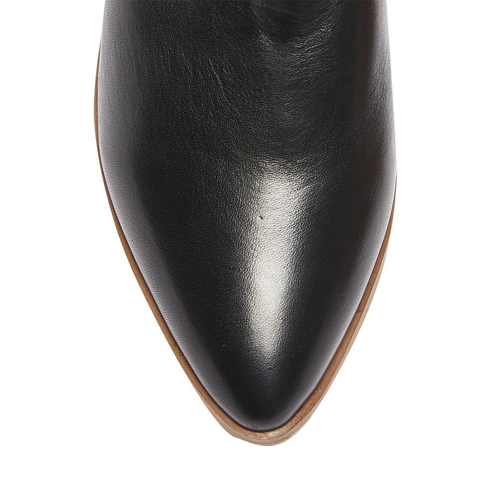 Nolan Boot in Black Leather