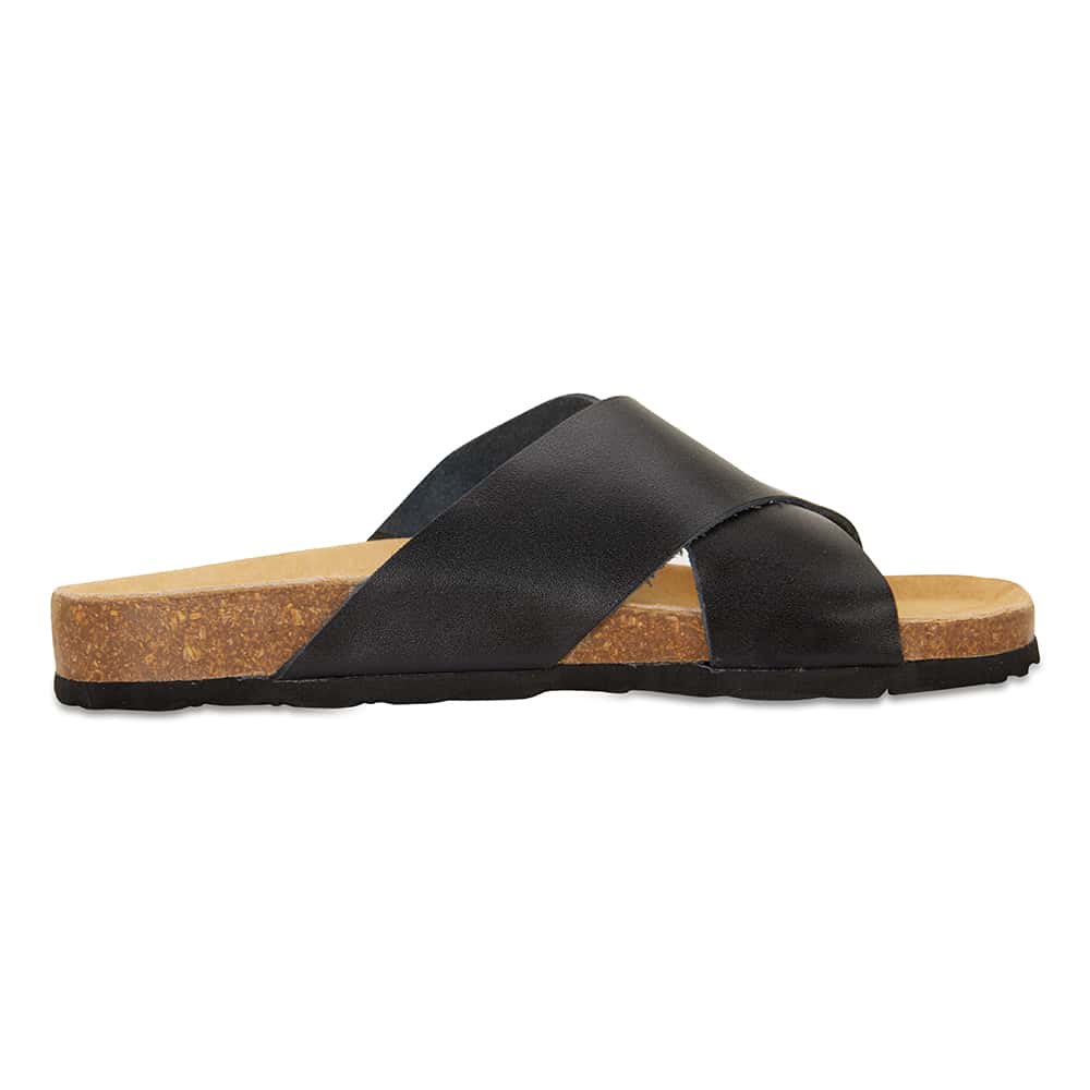 Pace Slide in Black Smooth
