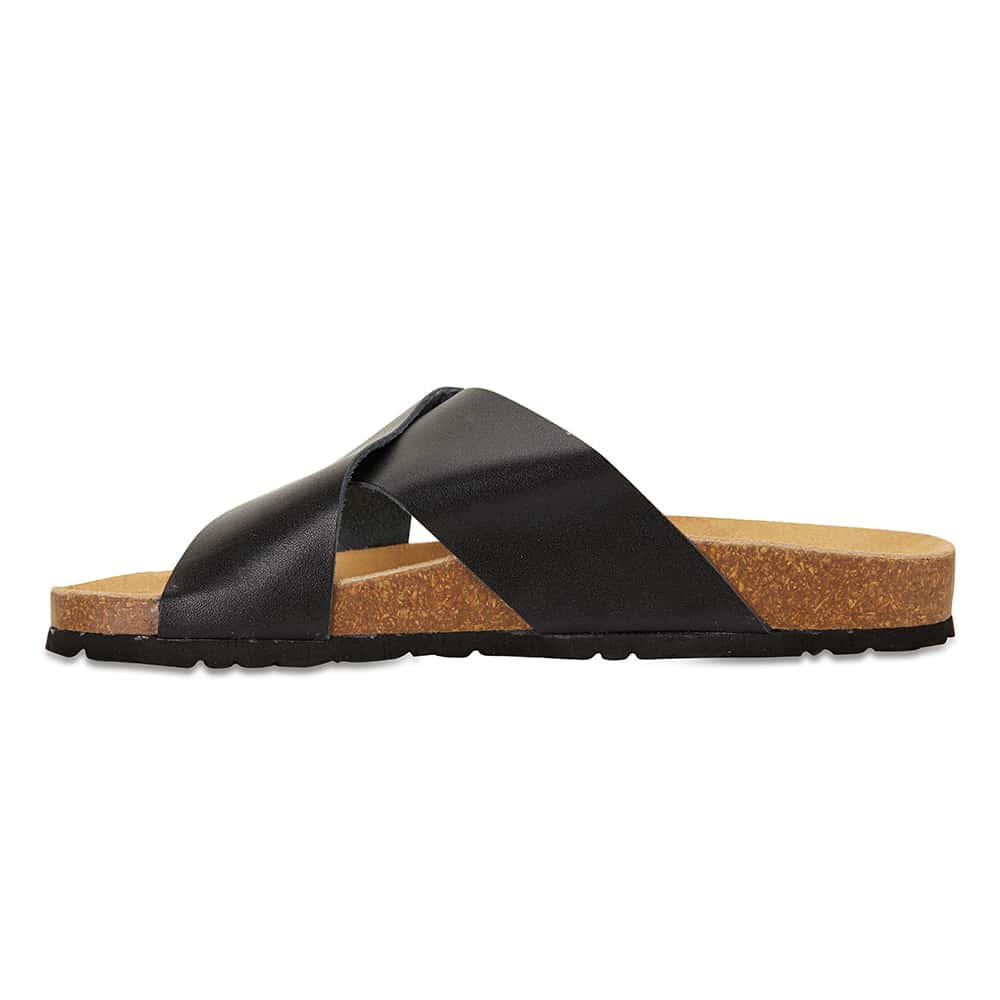 Pace Slide in Black Smooth