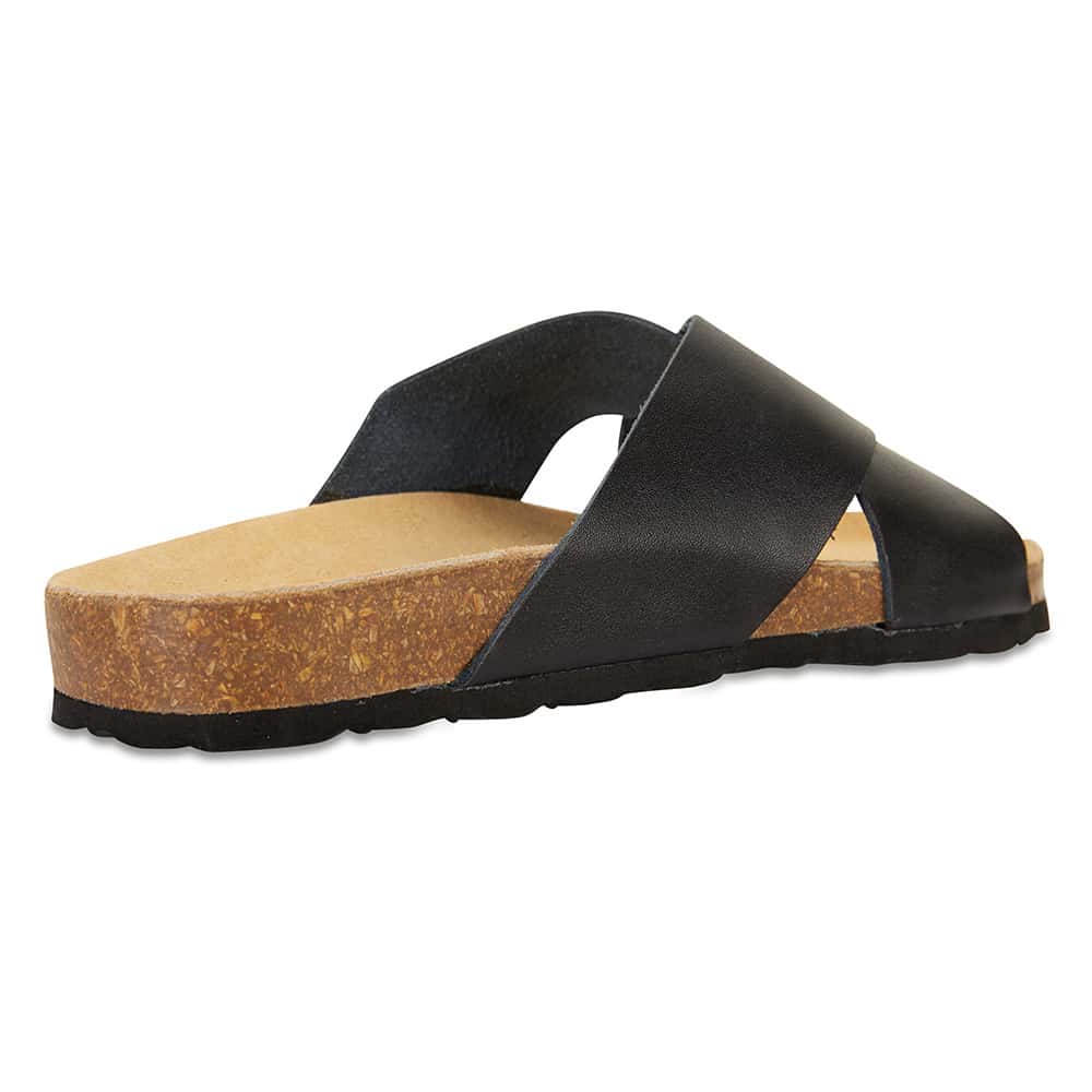 Pace Slide in Black Smooth