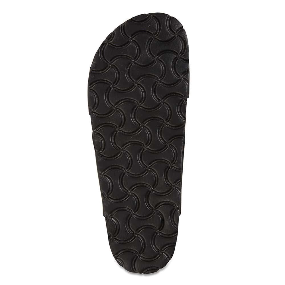 Pace Slide in Black Smooth