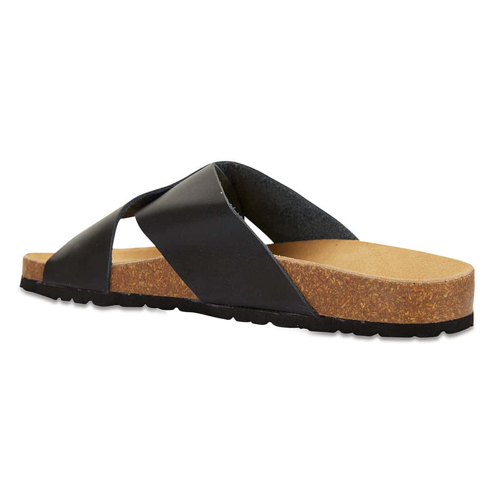 Pace Slide in Black Smooth