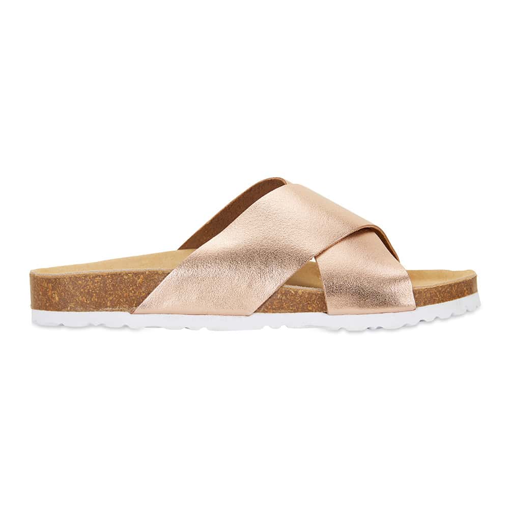 Pace Slide in Rose Gold Smooth