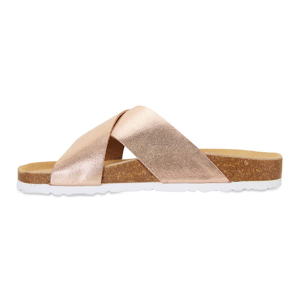 Pace Slide in Rose Gold Smooth