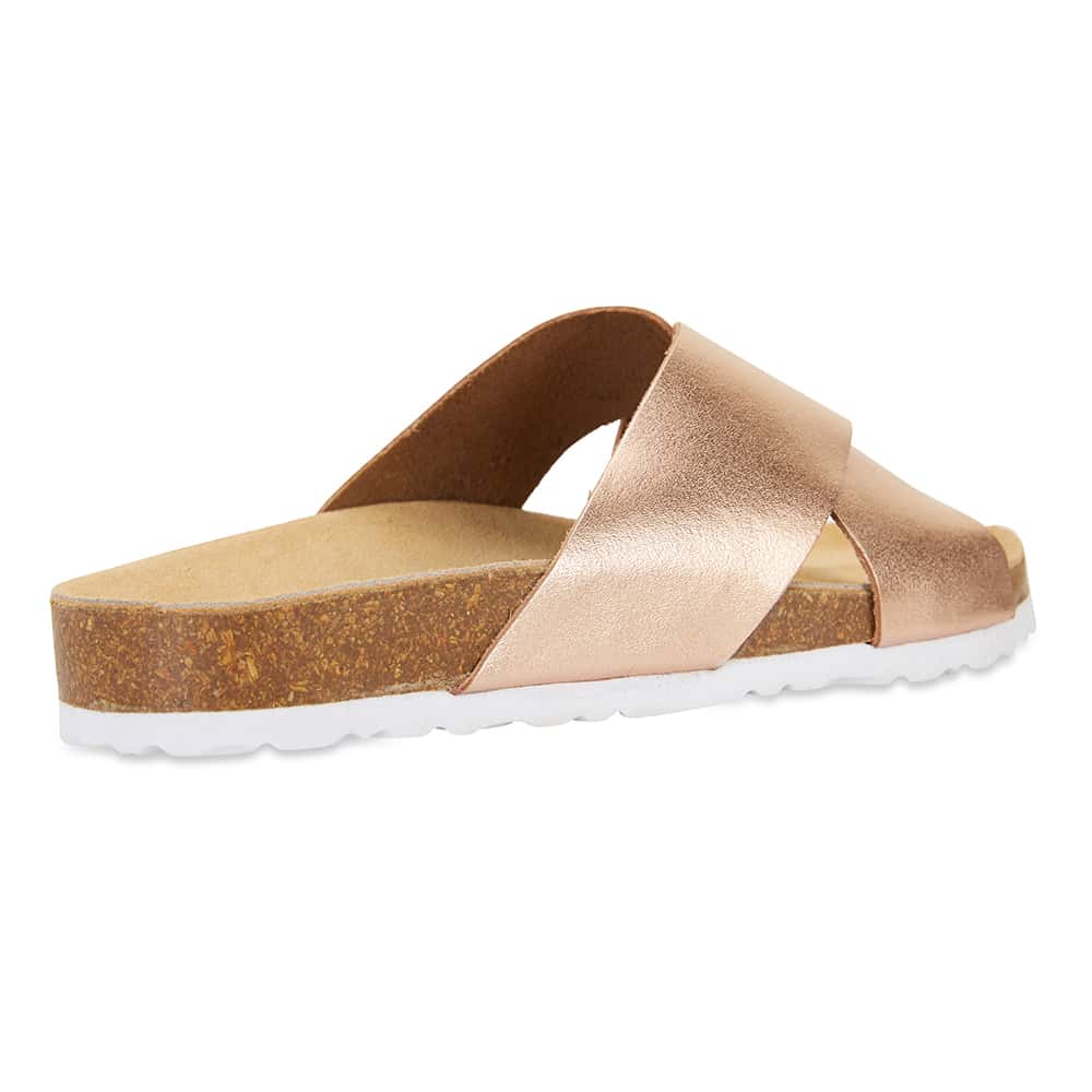 Pace Slide in Rose Gold Smooth