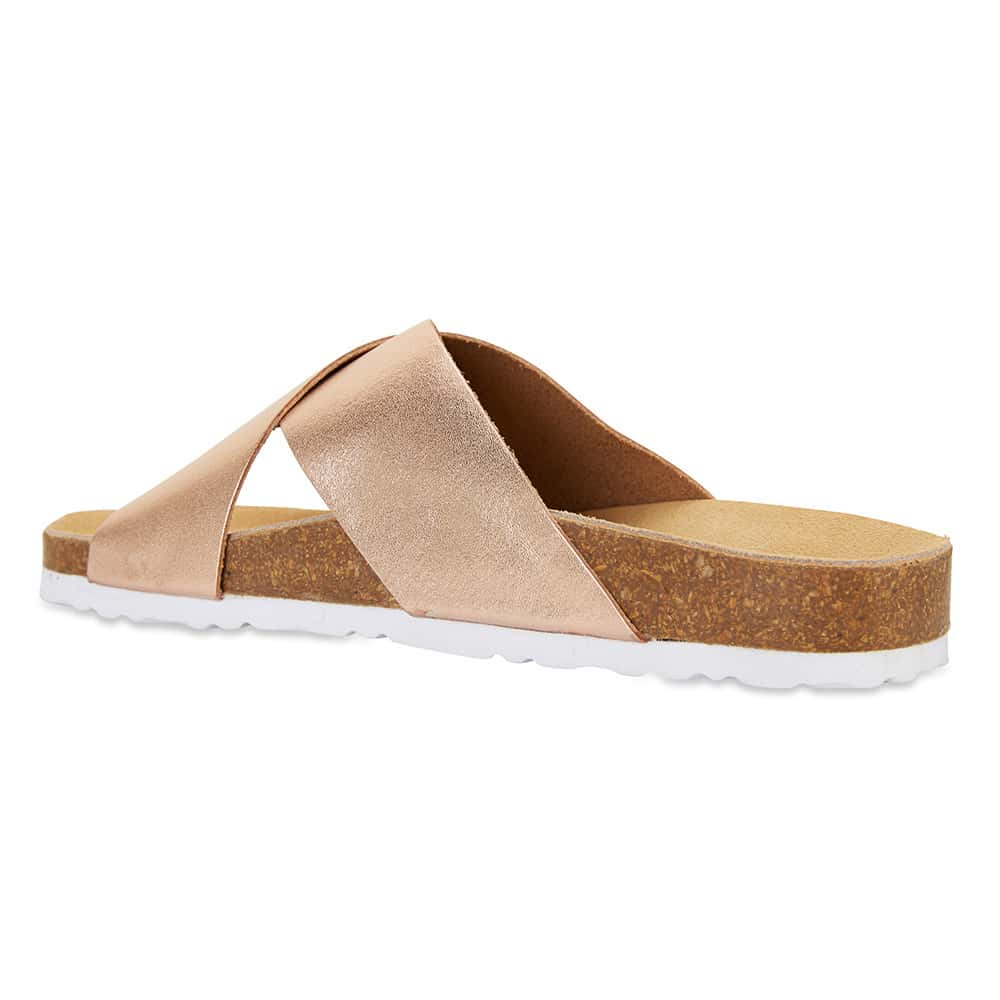 Pace Slide in Rose Gold Smooth