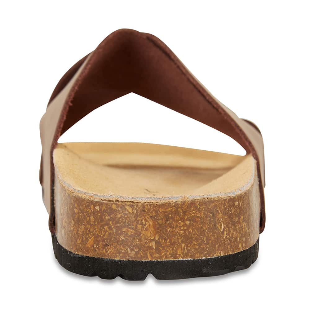 Pace Slide in Tan Smooth