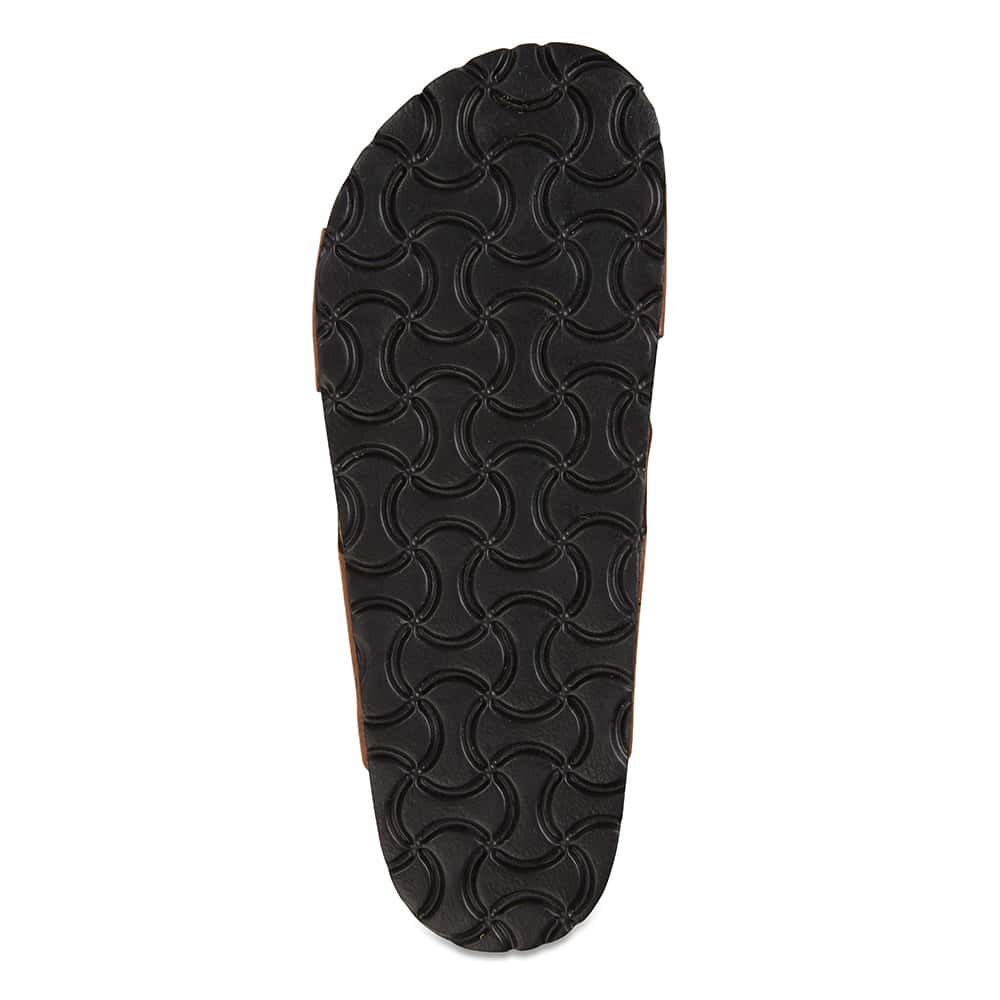 Pace Slide in Tan Smooth