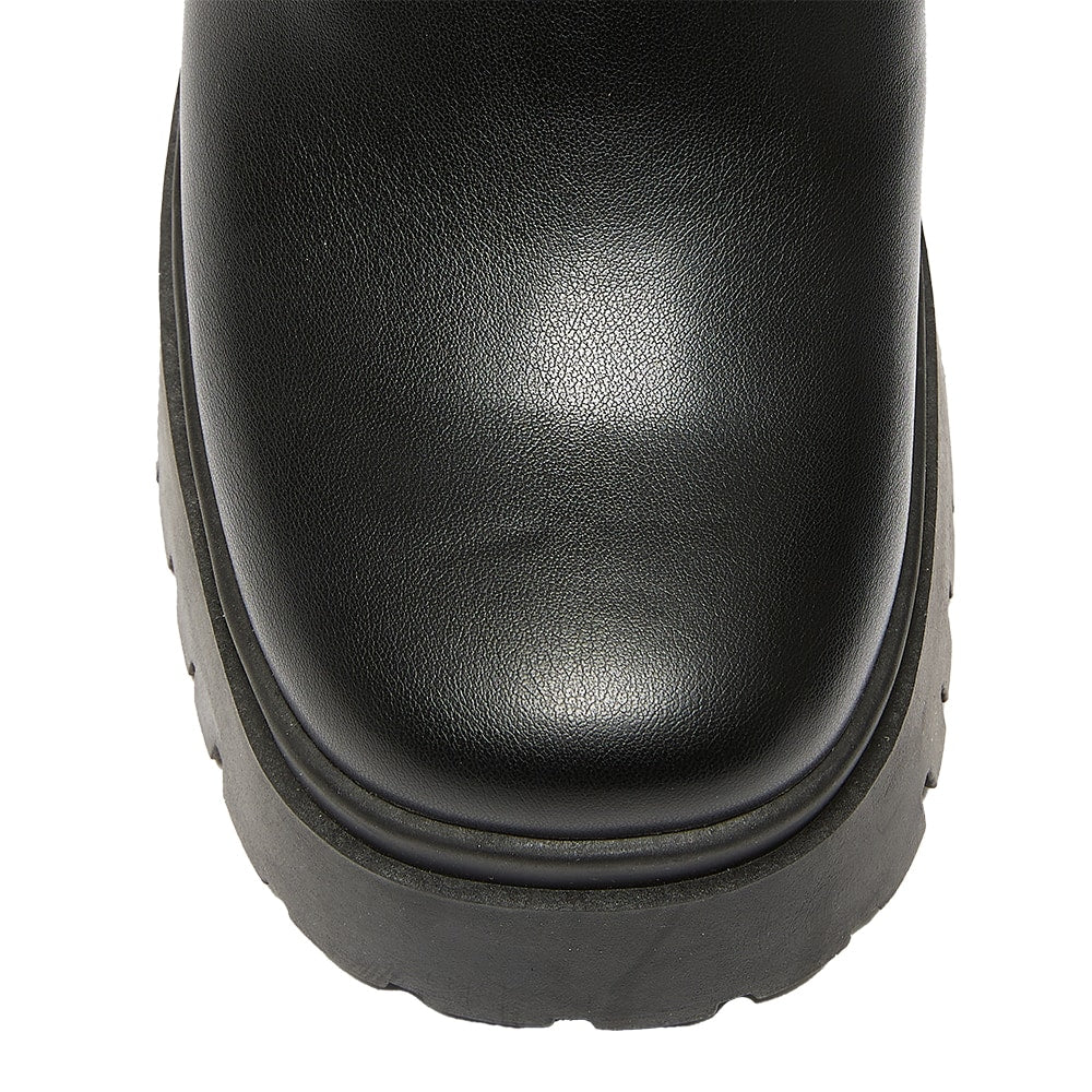 Parker Boot in Black Smooth