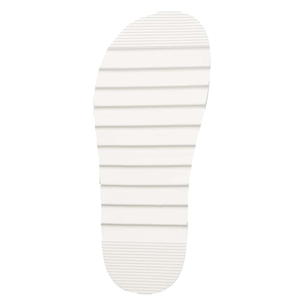 Poppy Slide in White Smooth