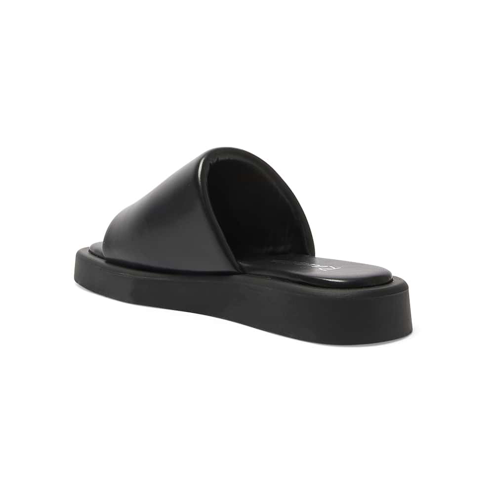 Punch Slide in Black Smooth