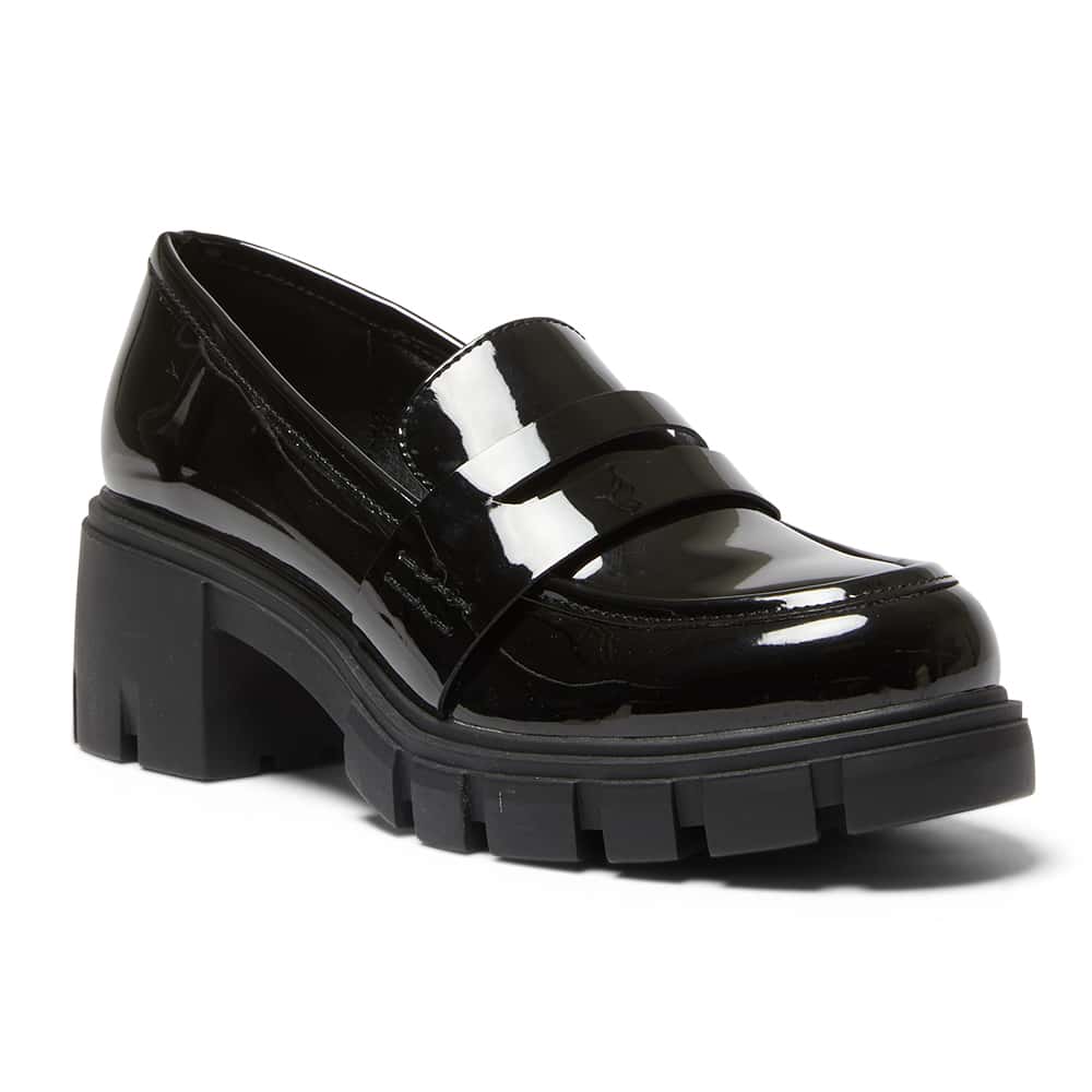 Quincy Loafer in Black Patent
