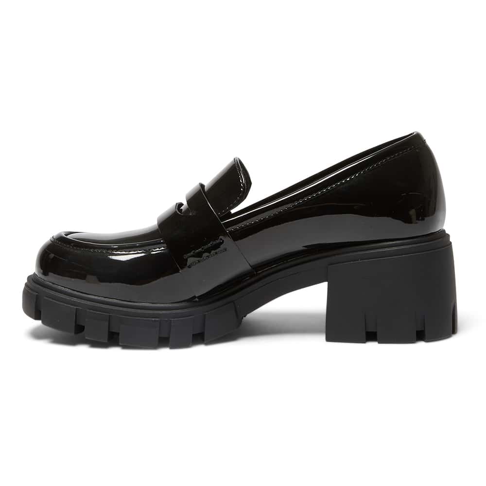 Quincy Loafer in Black Patent