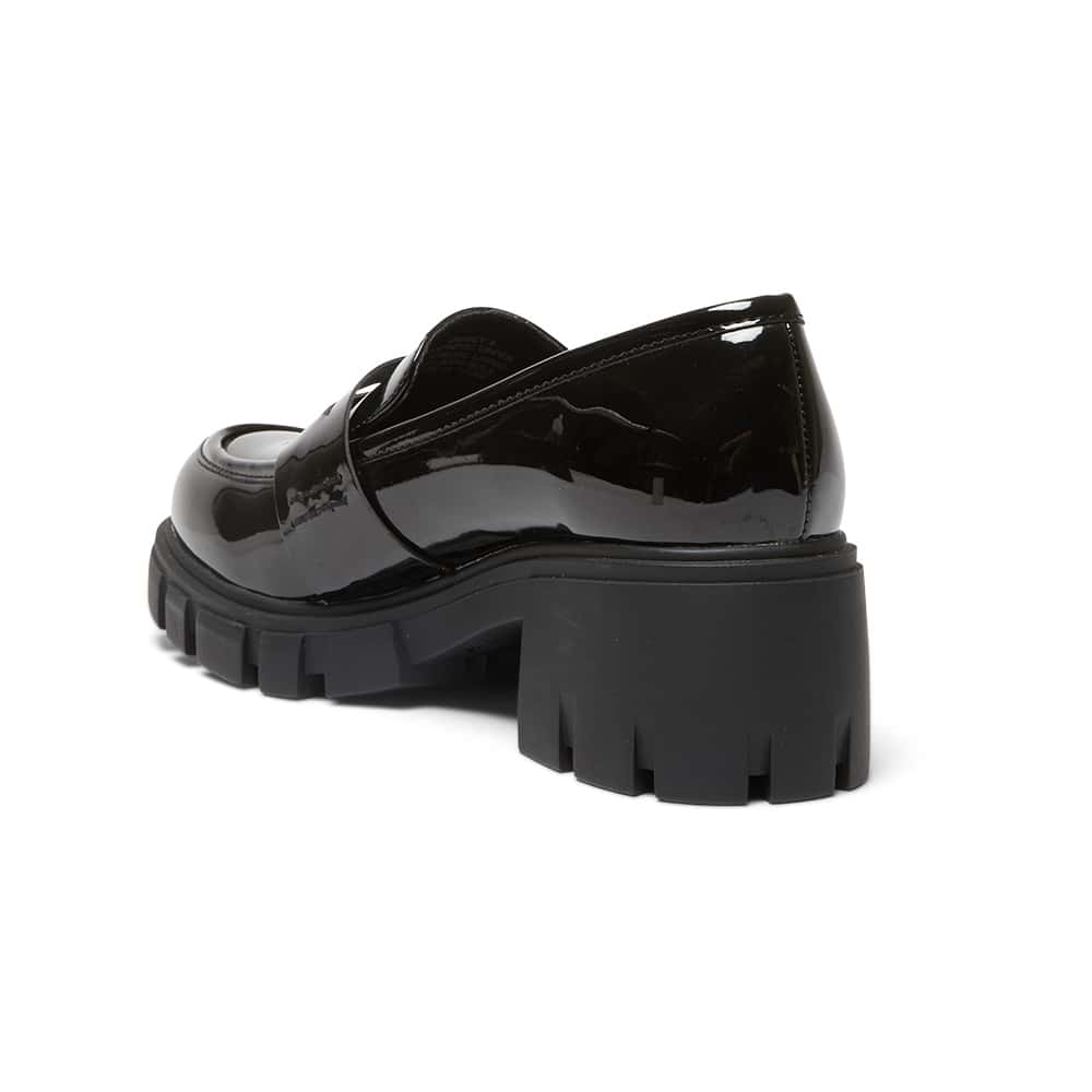 Quincy Loafer in Black Patent