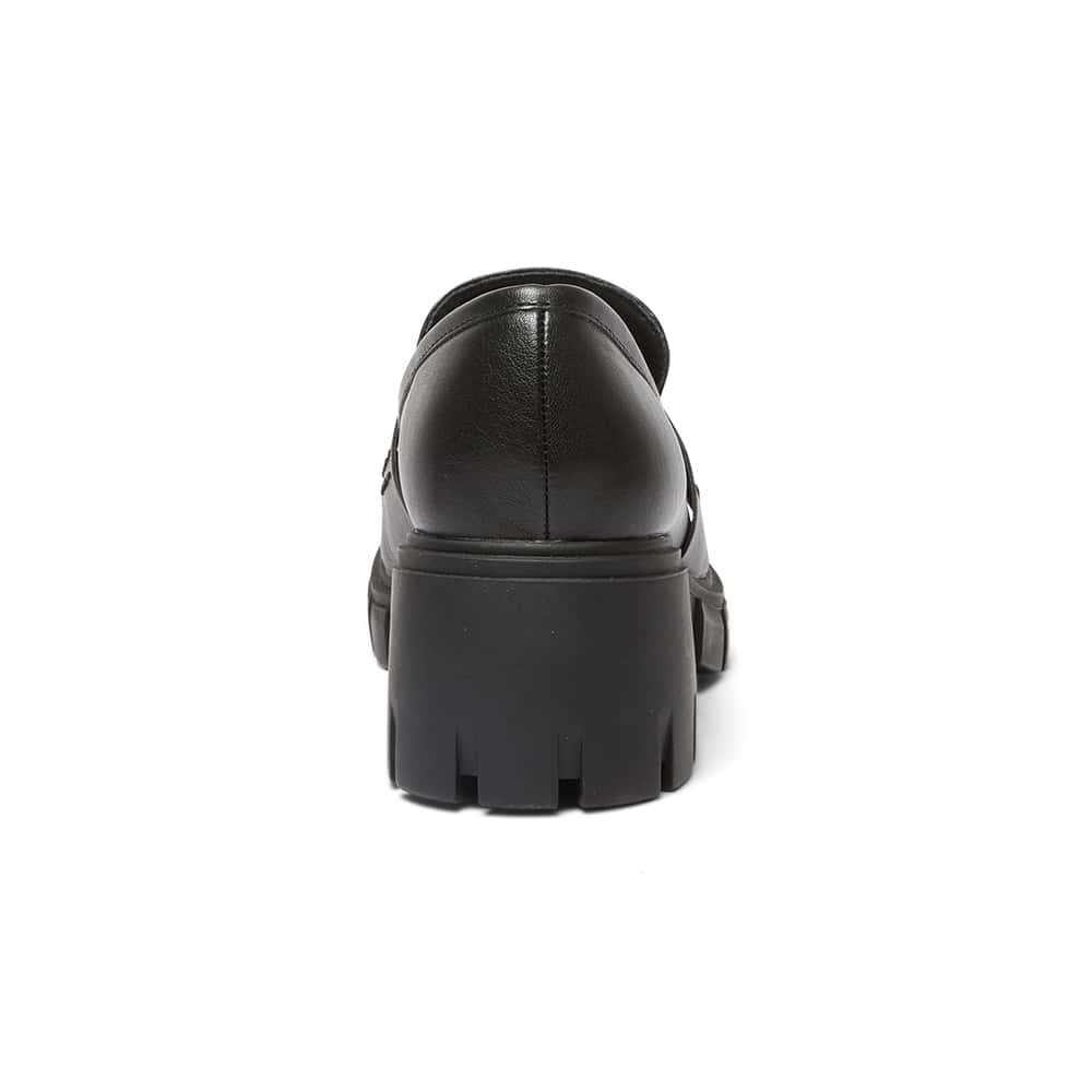 Quincy Loafer in Black Smooth