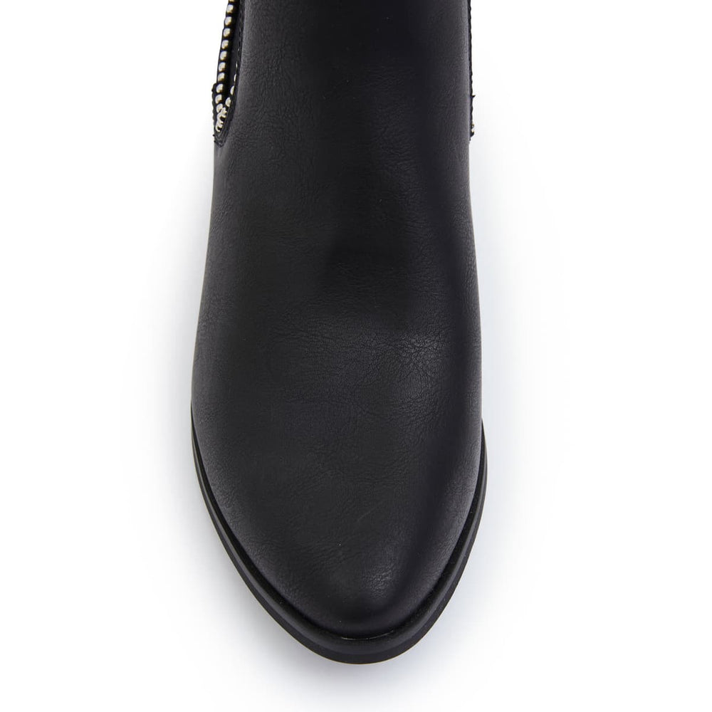 Quint Boot in Black Smooth