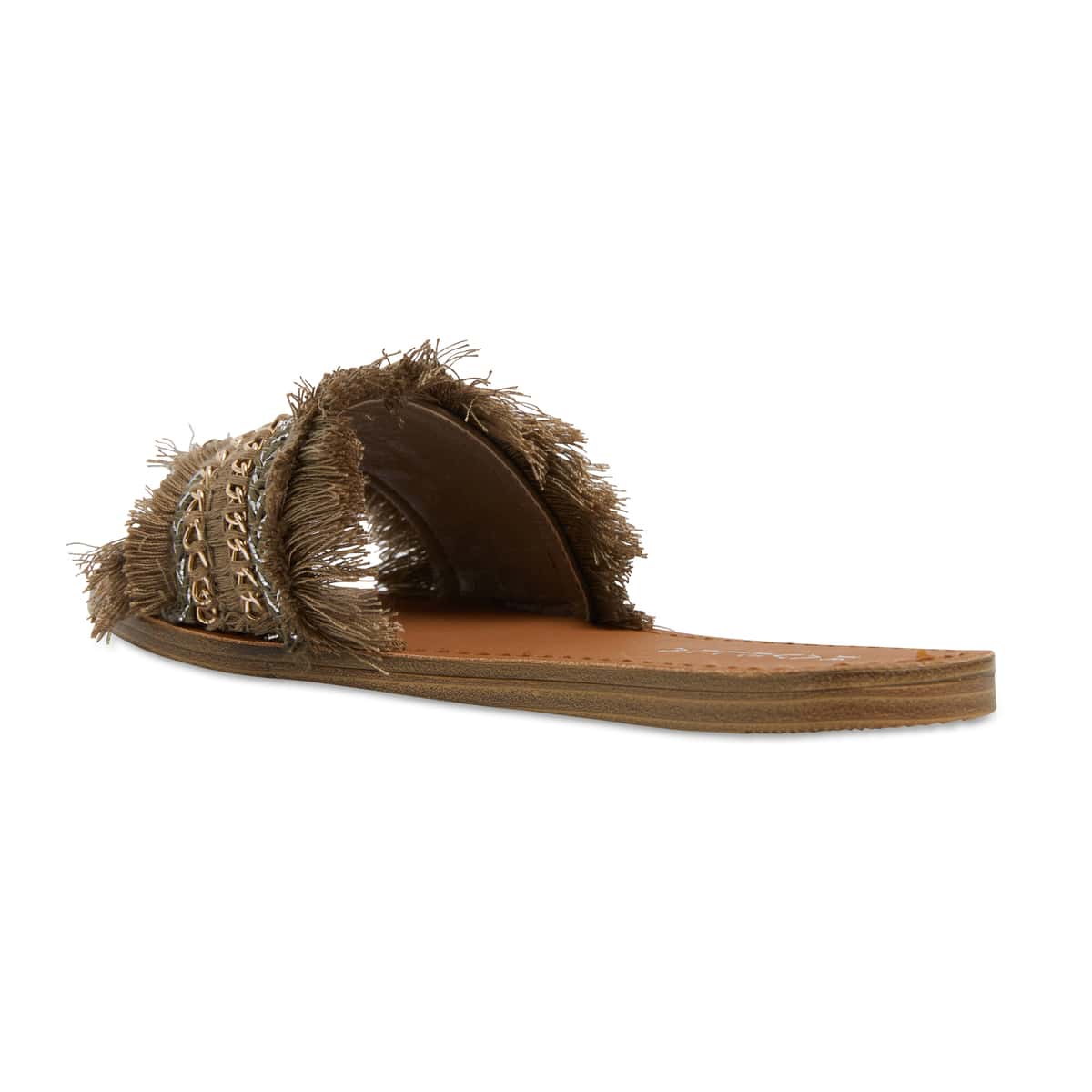 Raffi Slide in Khaki