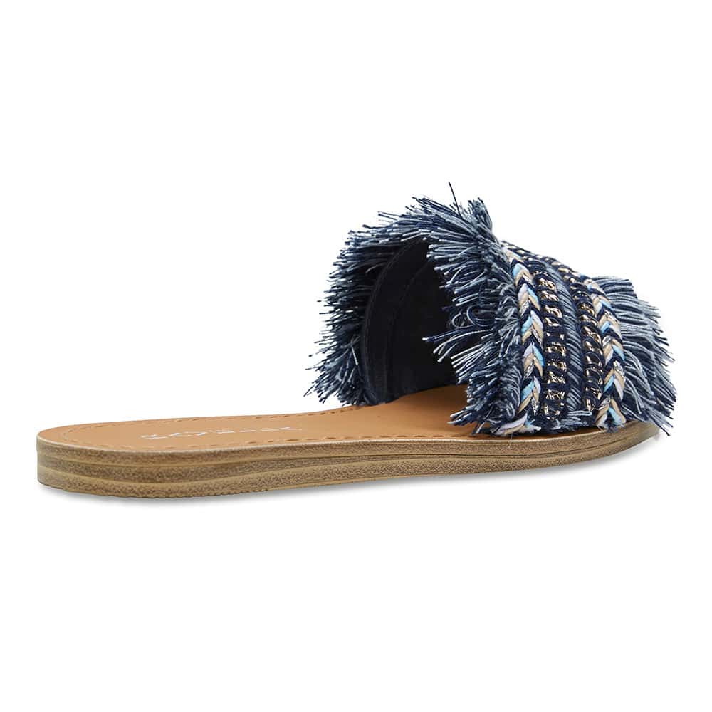 Raffi Slide in Navy