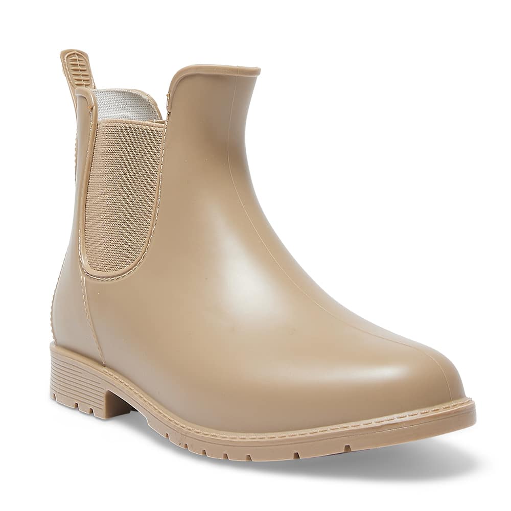 Rainy Boot in Nude Smooth