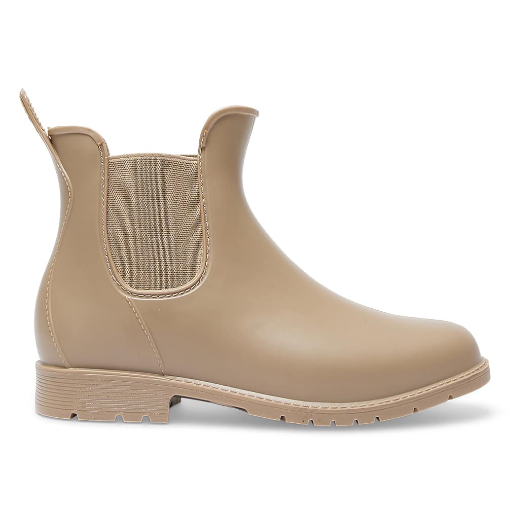 Rainy Boot in Nude Smooth