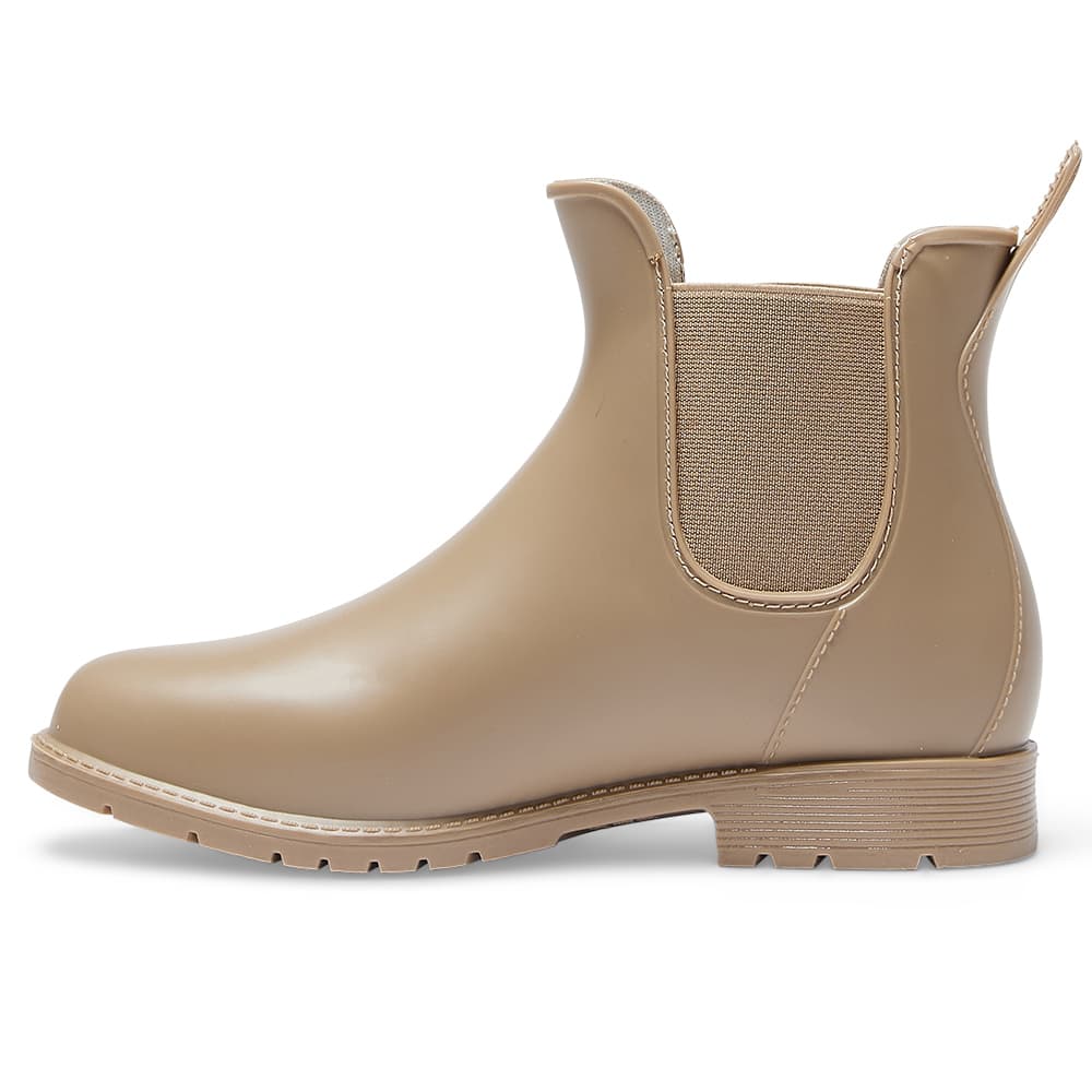 Rainy Boot in Nude Smooth