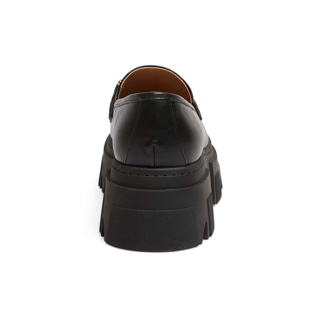 Rampage Loafer in Black Smooth