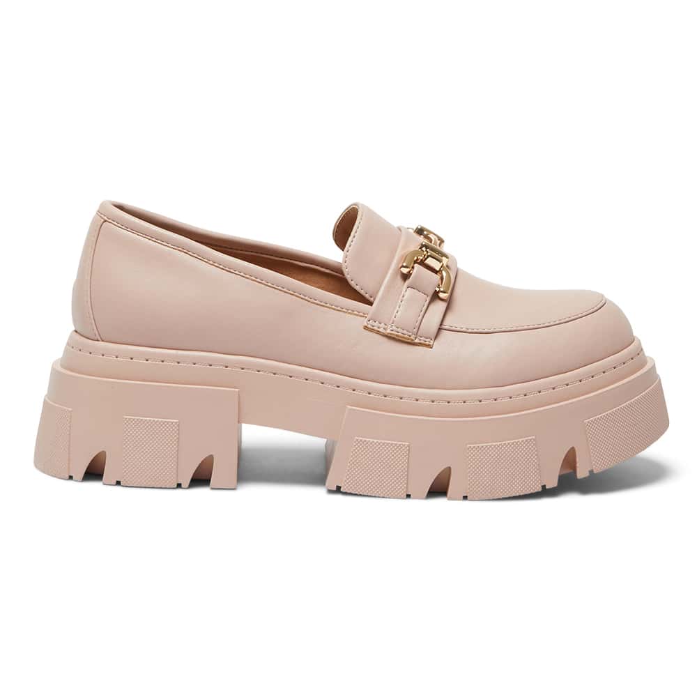 Rampage Loafer in Blush Smooth