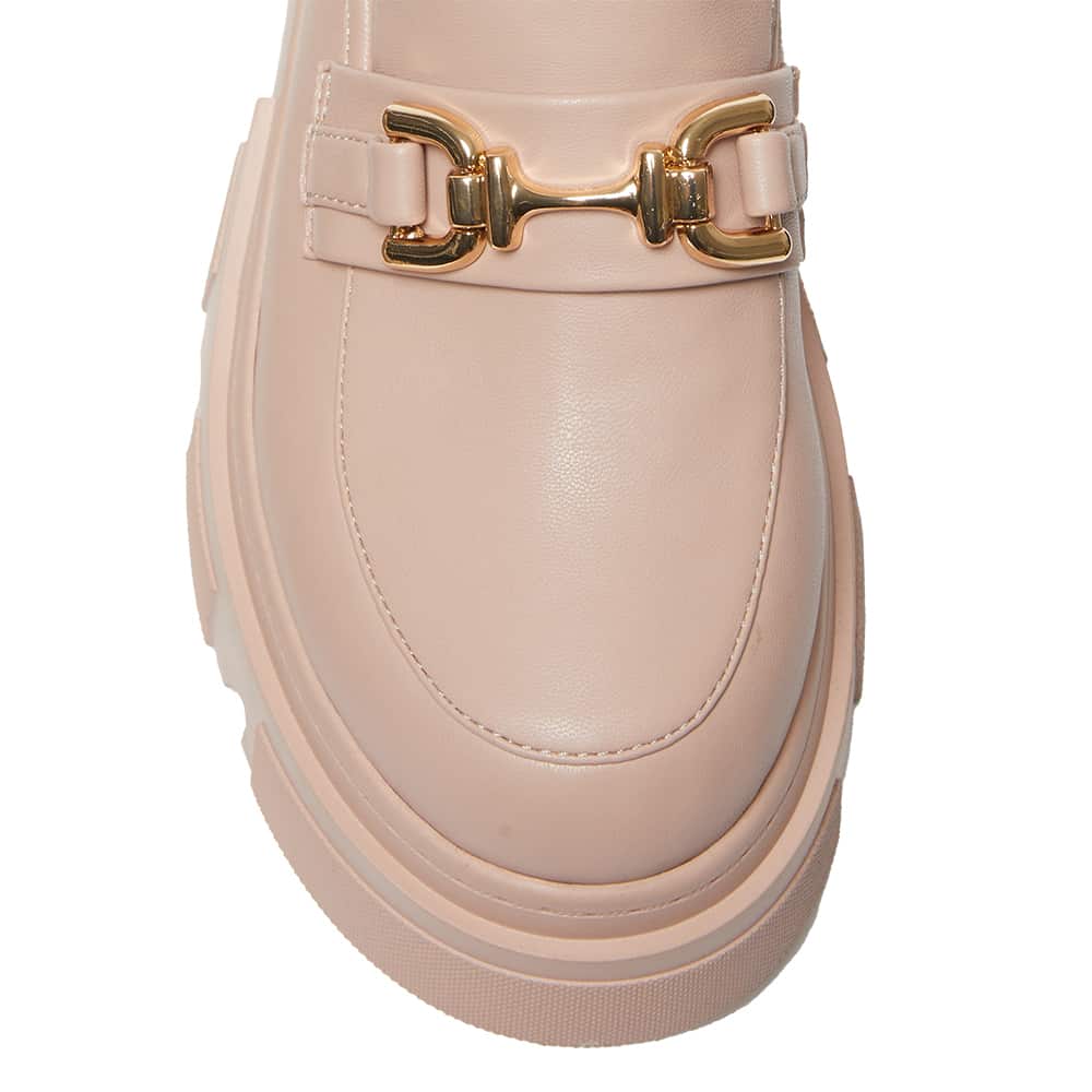 Rampage Loafer in Blush Smooth