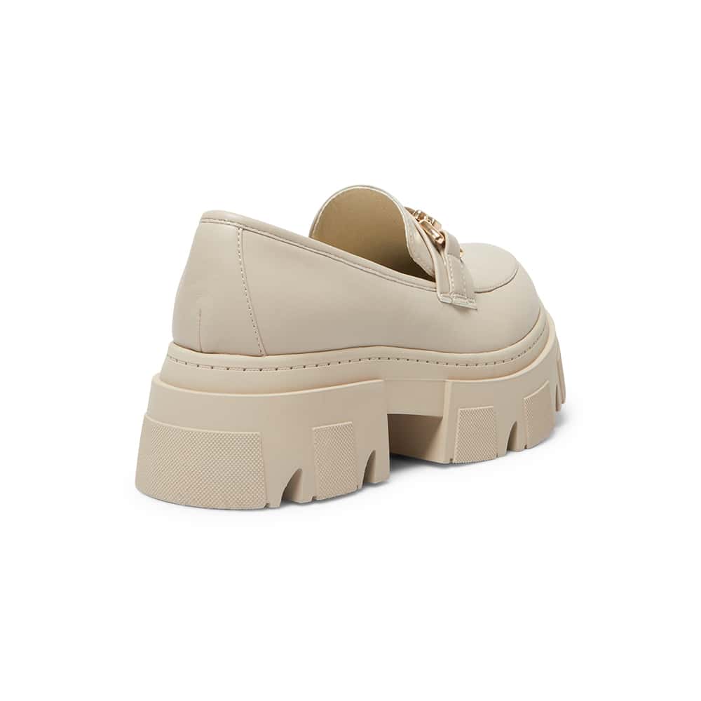 Rampage Loafer in Nude Smooth