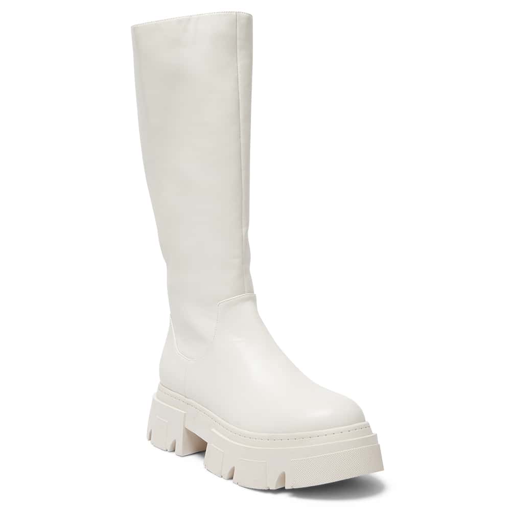 Rapture Boot in Bone Smooth