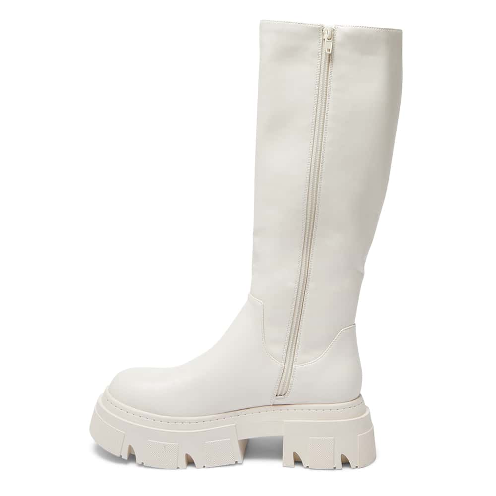Rapture Boot in Bone Smooth