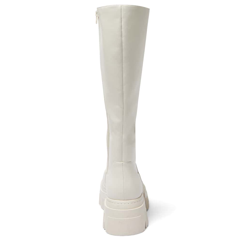 Rapture Boot in Bone Smooth