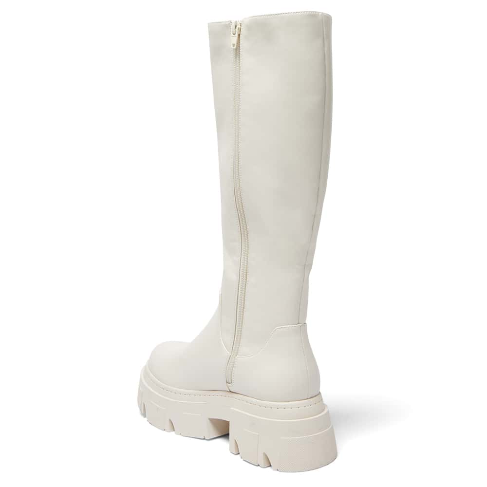 Rapture Boot in Bone Smooth