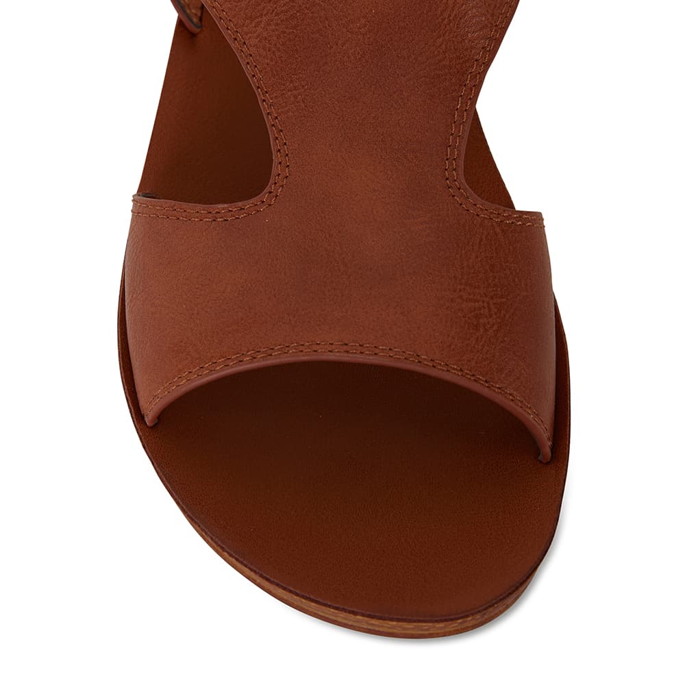 Reigan Sandal in Tan Smooth Smooth