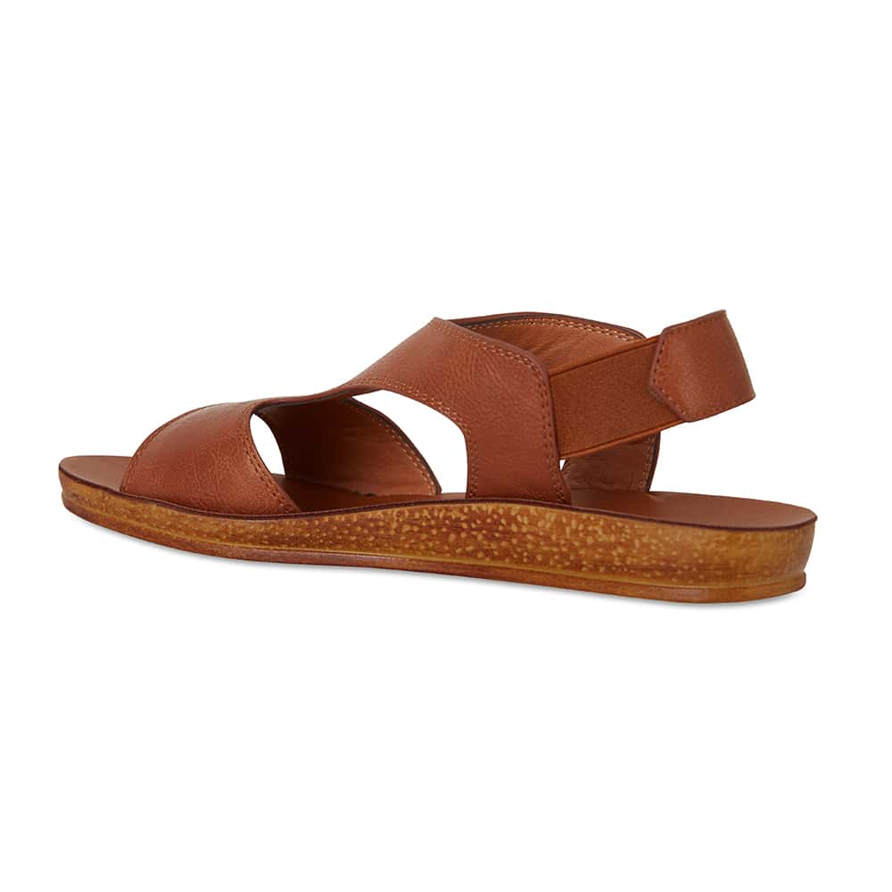 Reigan Sandal in Tan Smooth Smooth
