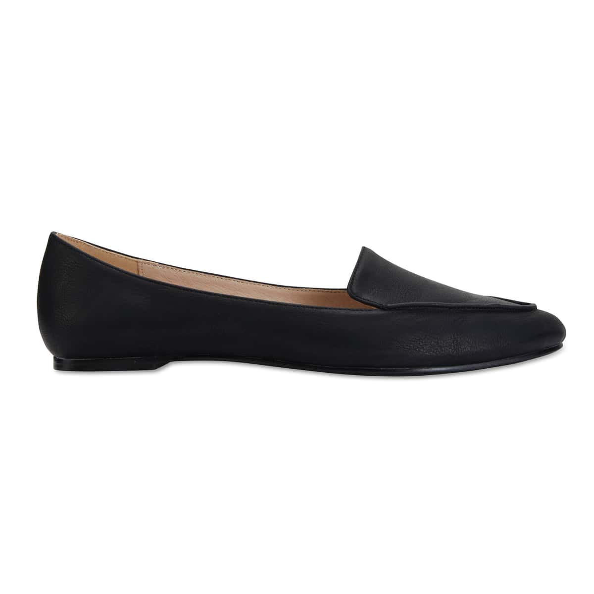 Reno Flat in Black Smooth